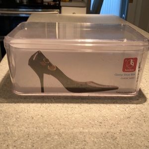 Lucite shoe box